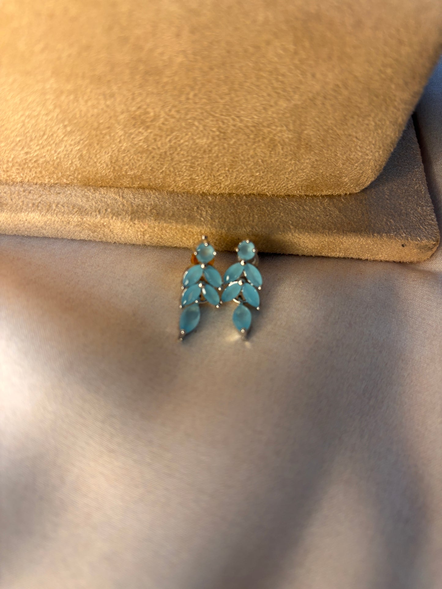 Milan Earrings- Blue