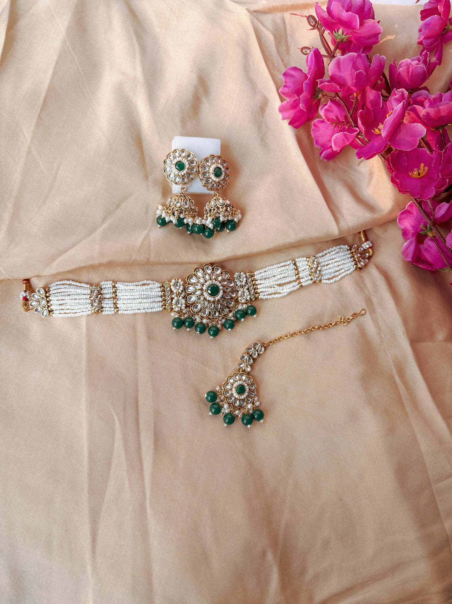 Abigail Kundan Choker- Green