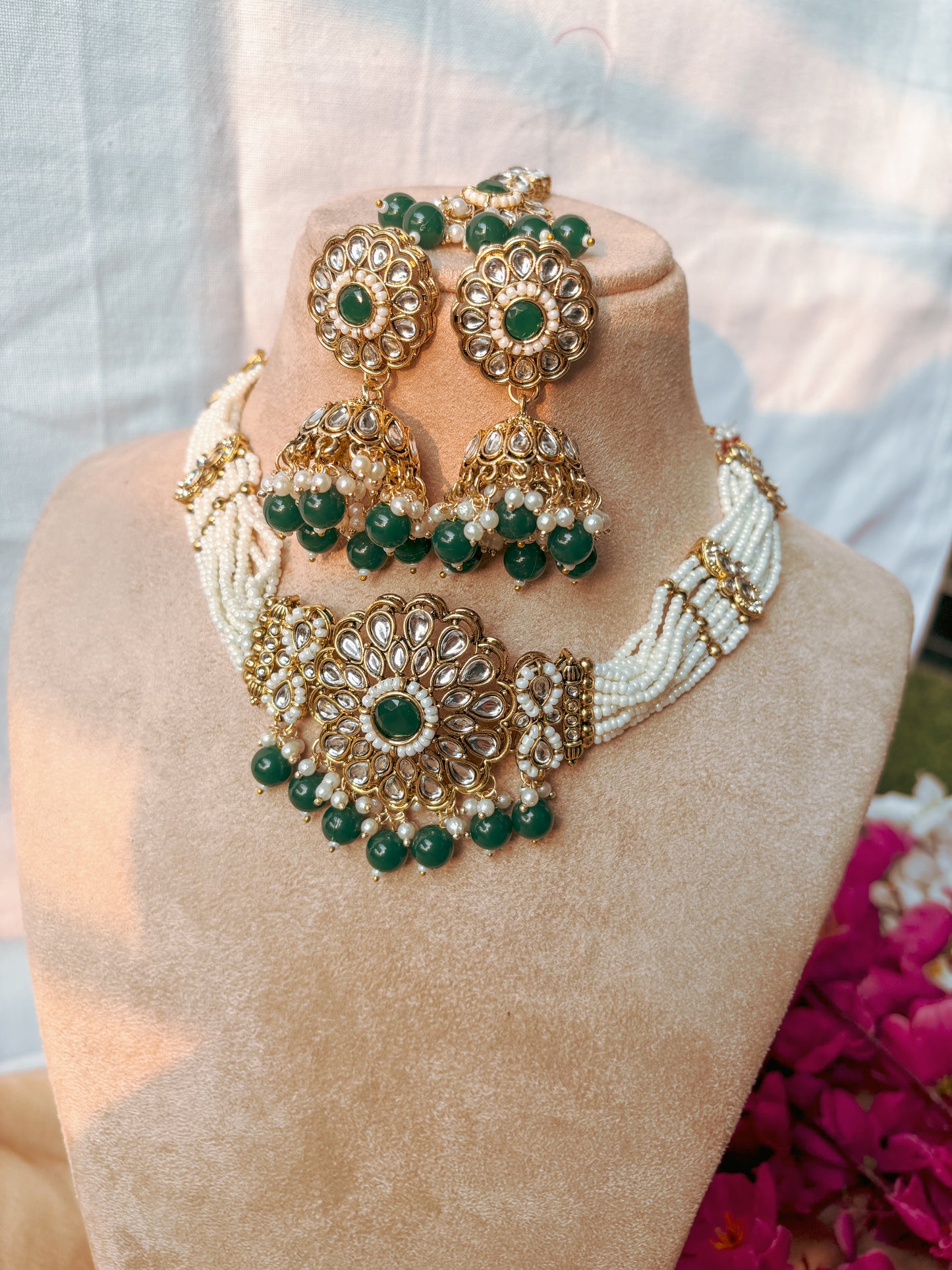 Abigail Kundan Choker- Green