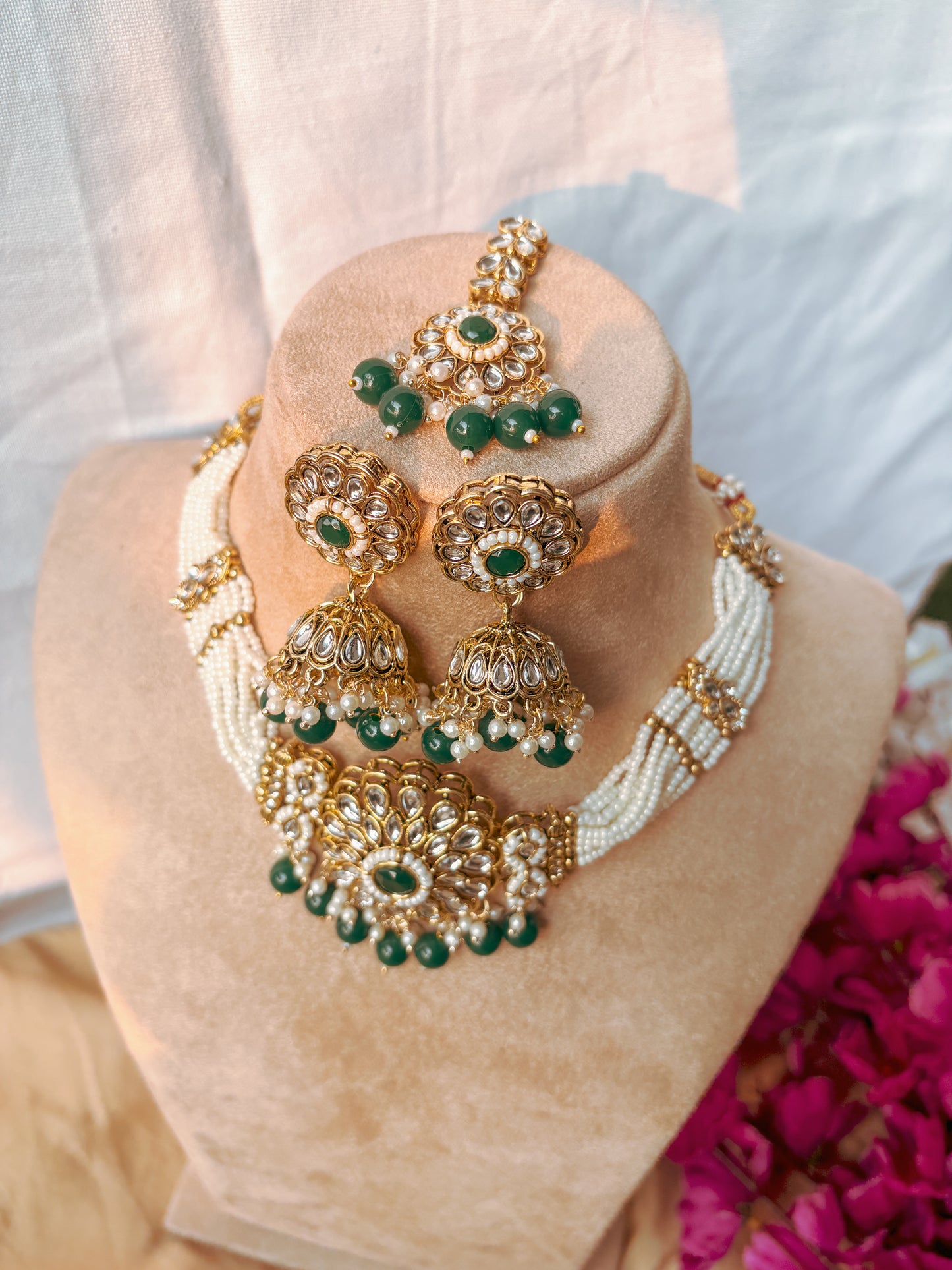 Abigail Kundan Choker- Green