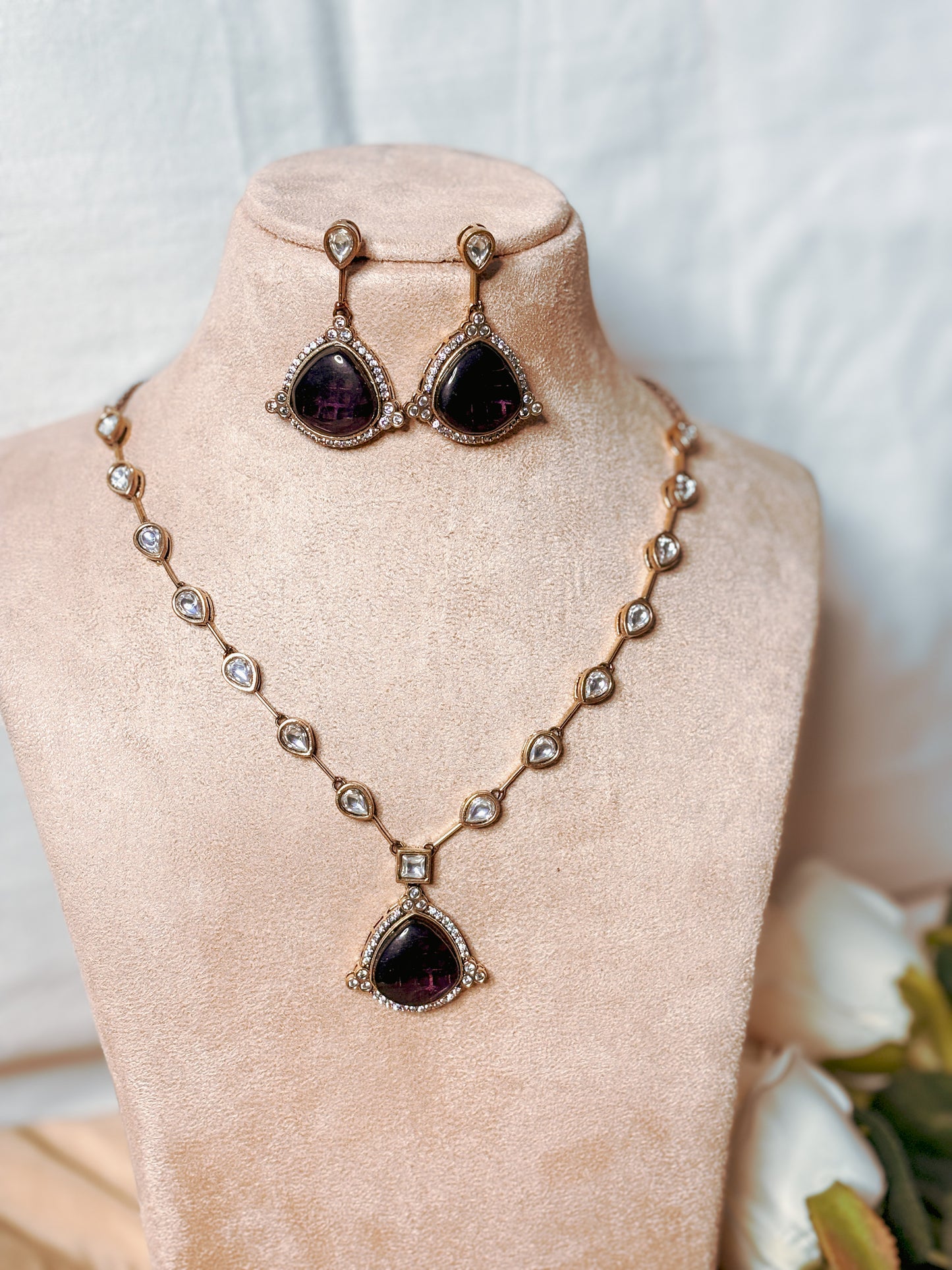 Scarlett Victorian Set- Wine