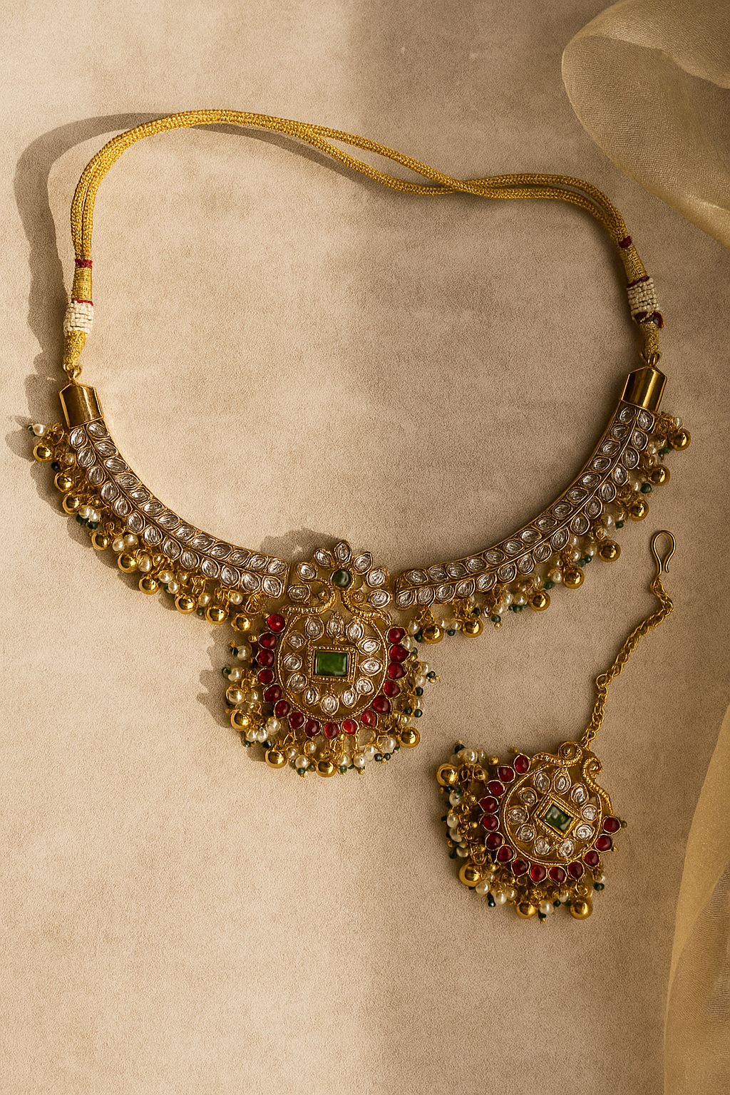 Odette Ruby & Emerald Set with Tika