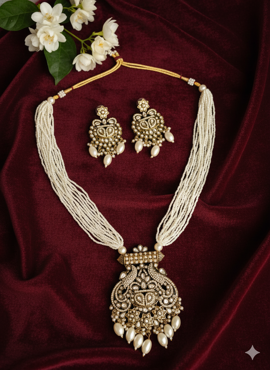 Sylvia Victorian Set- Ivory