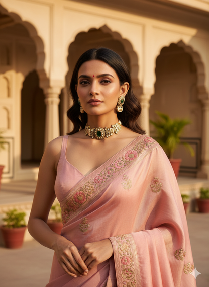 Carrie Emerald Choker