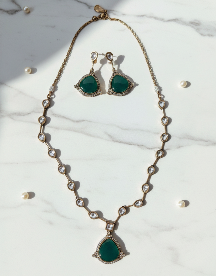 Scarlett Victorian Set- Green