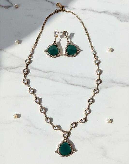 Scarlett Victorian Set- Green