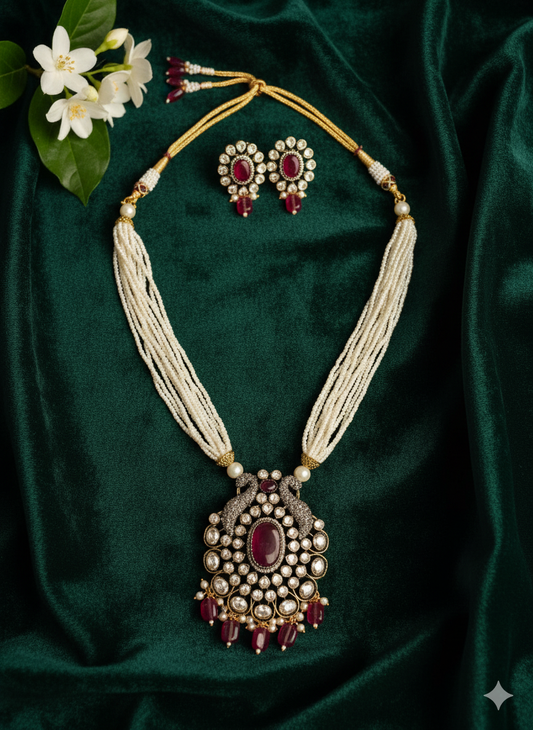 Stefania Victorian Set- Pink