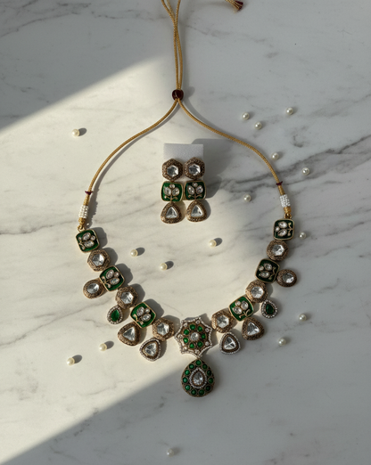 Isabella Victorian Set- Green