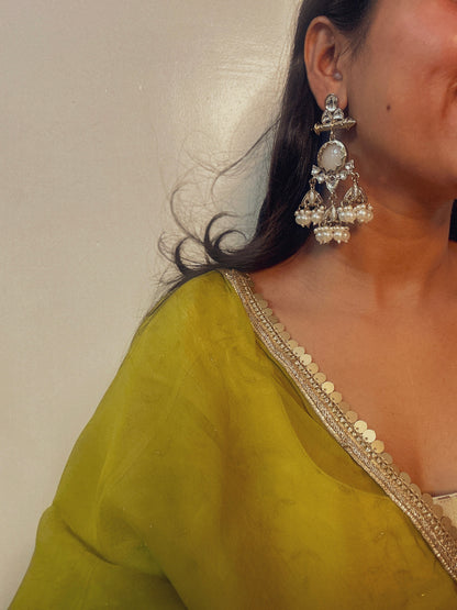 Lily Earrings- Ivory