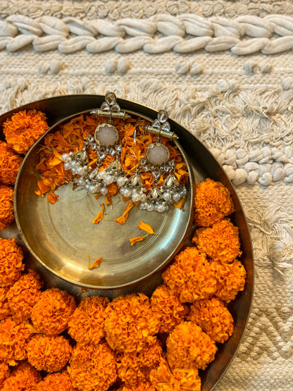 Lily Earrings- Ivory