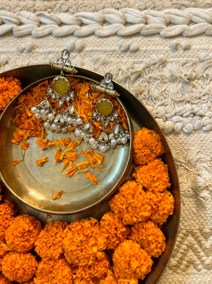 Lily Earrings- Yellow