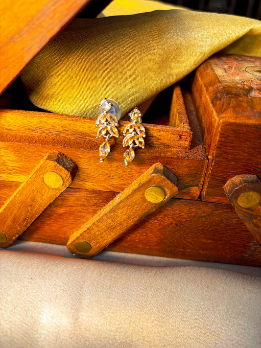 Milan Earrings- Peach
