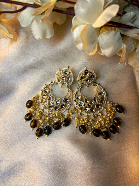 Rio Pearl Earrings- Henna