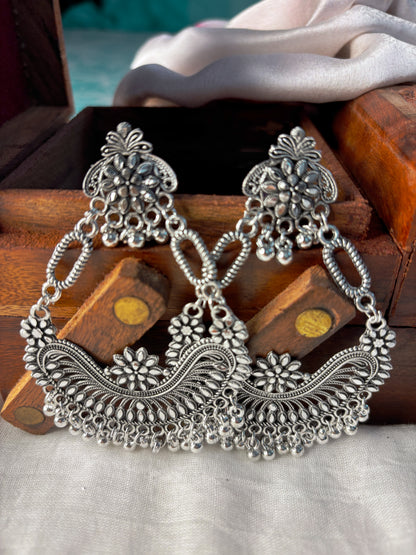 Oxidized Silver Chandbalis