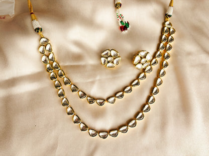 Cecilia Kundan Layered Set