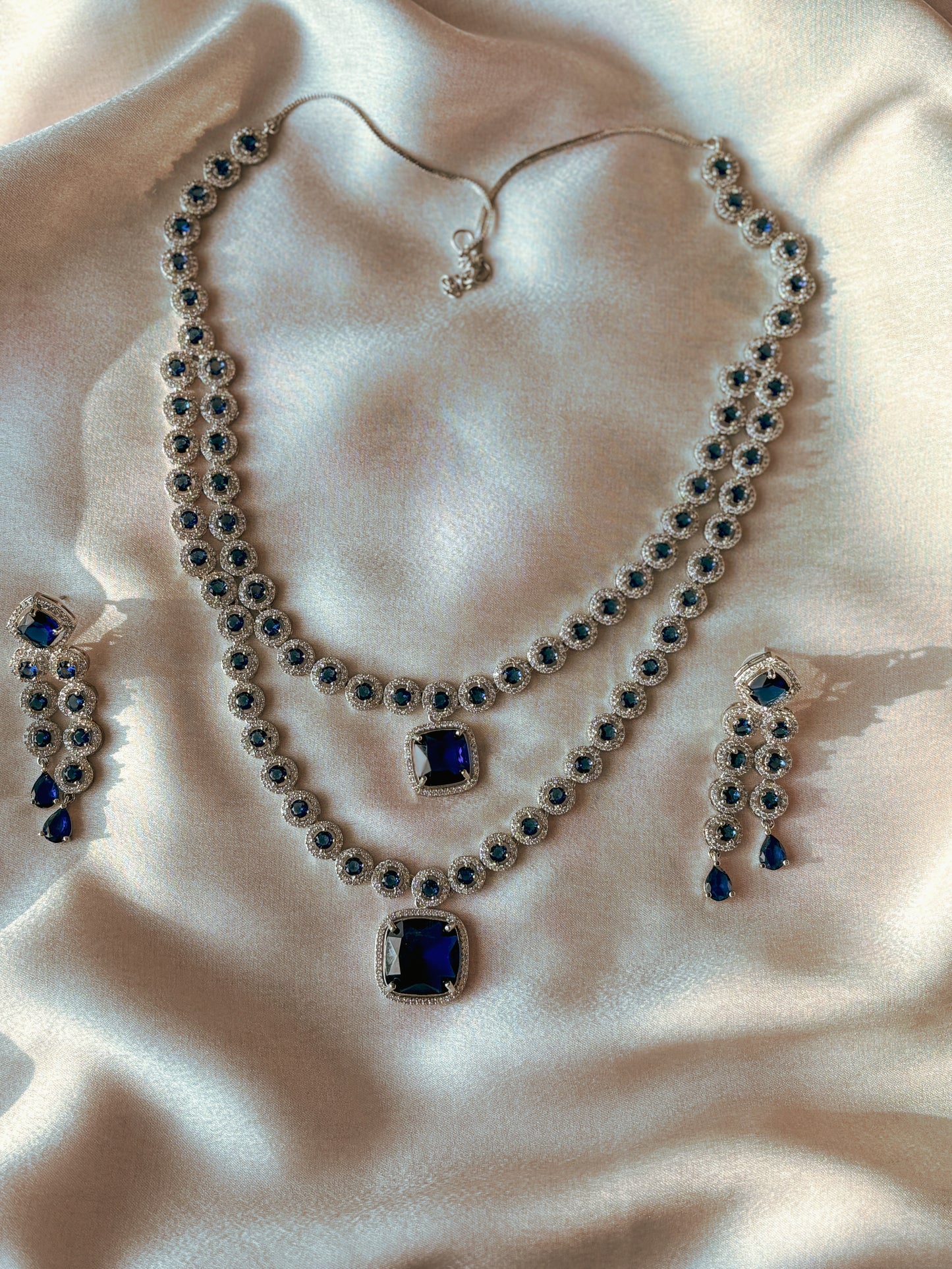 Royal Sapphire Serenade Necklace