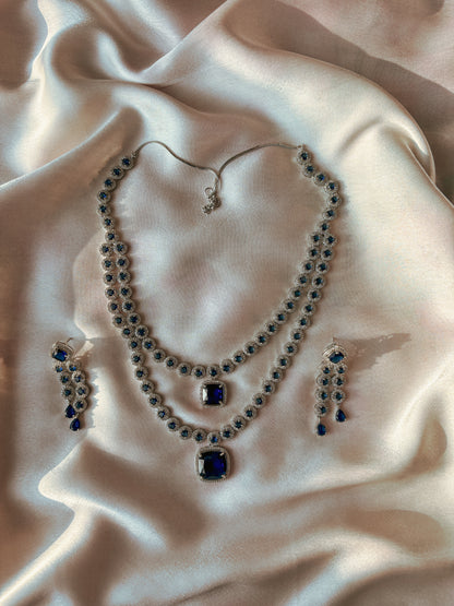 Royal Sapphire Serenade Necklace