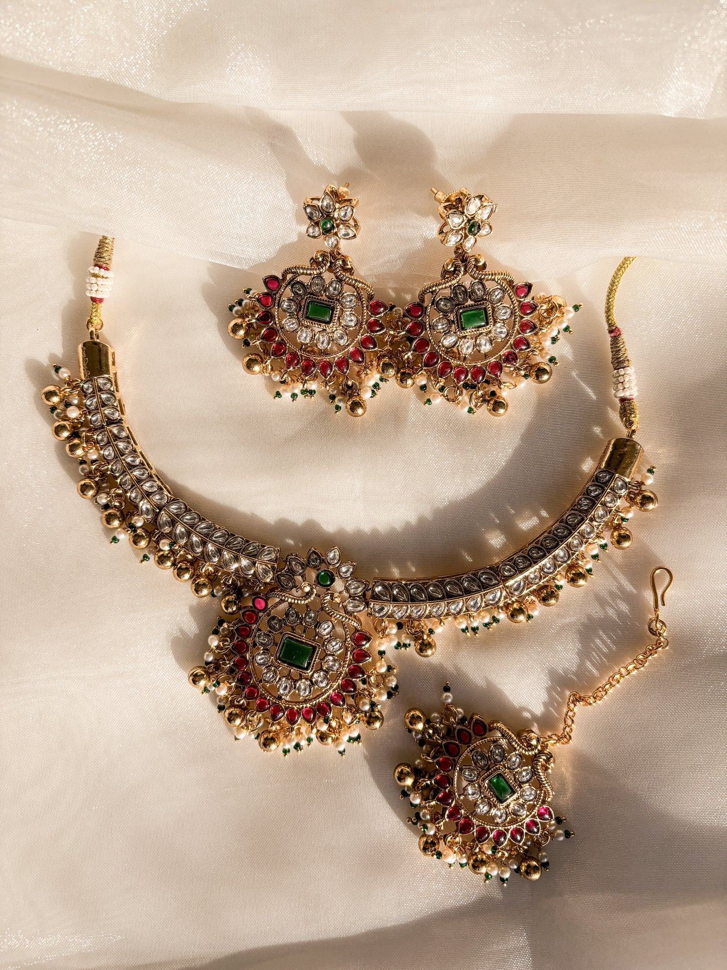 Odette Ruby & Emerald Set with Tika