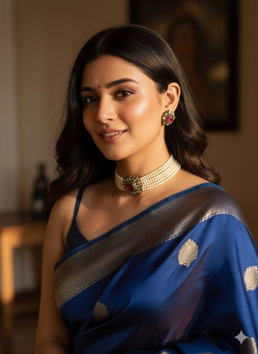 Vivienne Pearl Choker Set