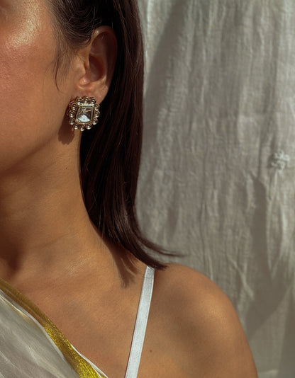 Claire Kundan Studs