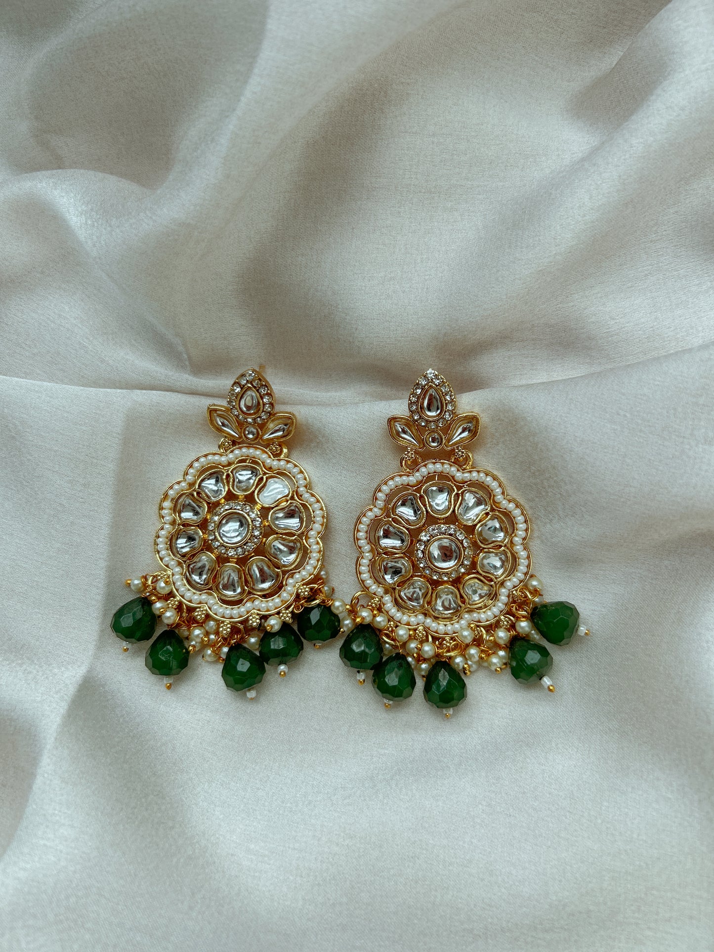 Regal Radiance Kundan Earrings